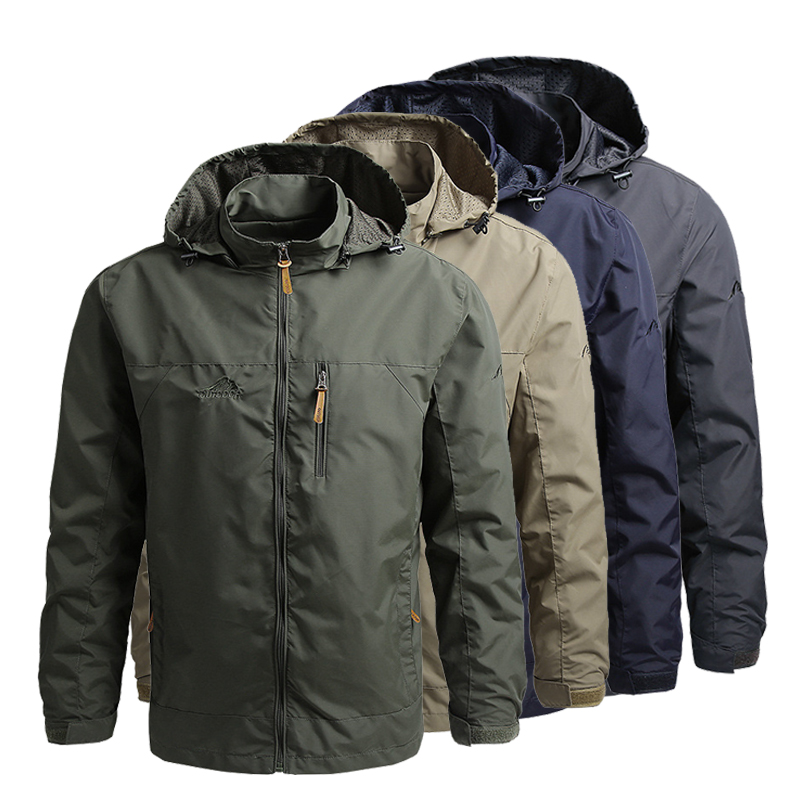 Down Jacket Packable - Windbreaker Men Tactical Jacket Waterproof Outdoor
