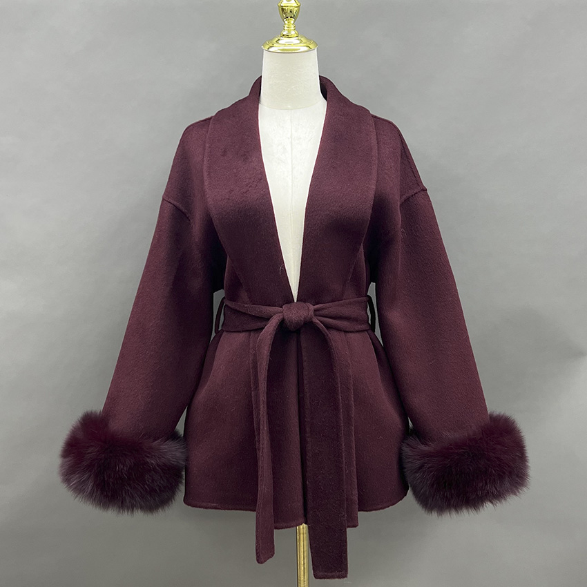 JANEFUR 6 Colors Wool Coat wit - Wool Coat Peacoat ulasan dan harga