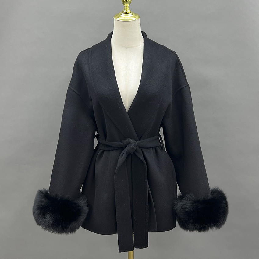 JANEFUR 6 Colors Wool Coat wit - Wool Coat Peacoat ulasan dan harga
