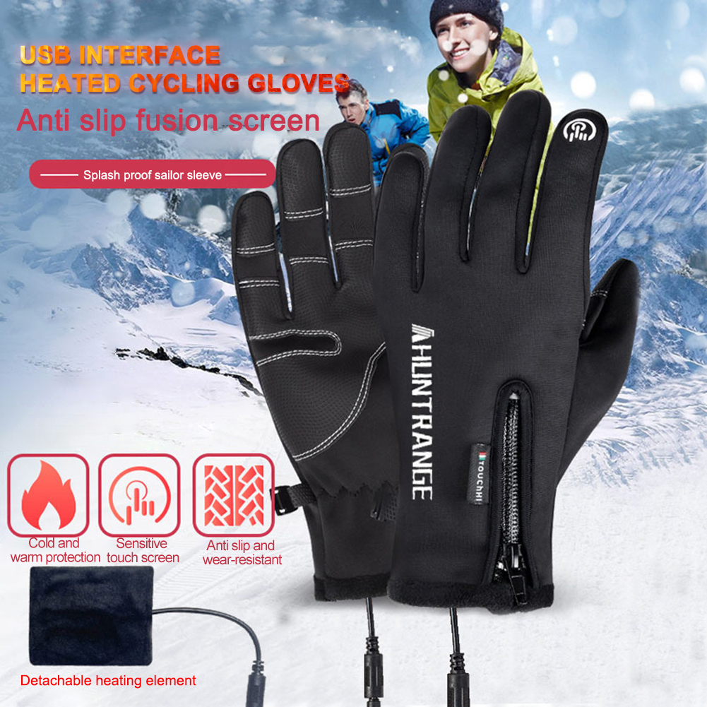 Winter Electric Heated Gloves  - Touch Screen Gloves ulasan dan harga