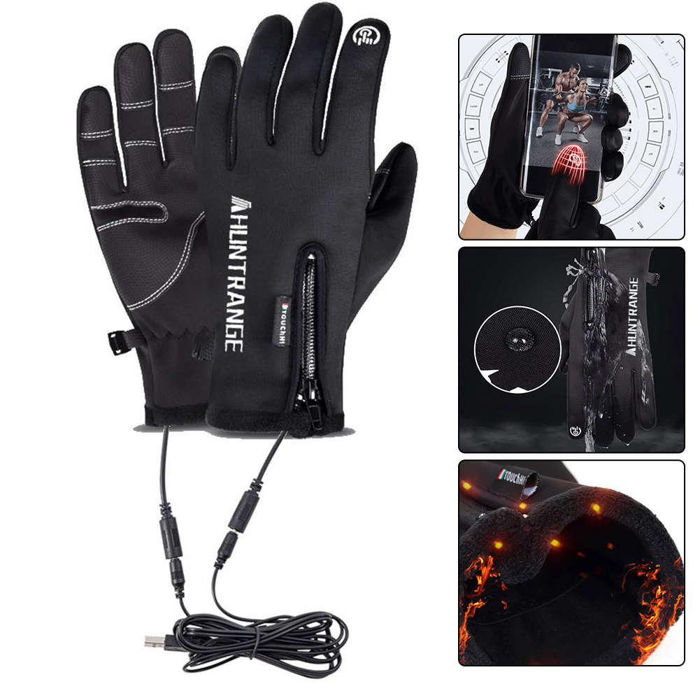 Winter Electric Heated Gloves  - Touch Screen Gloves ulasan dan harga