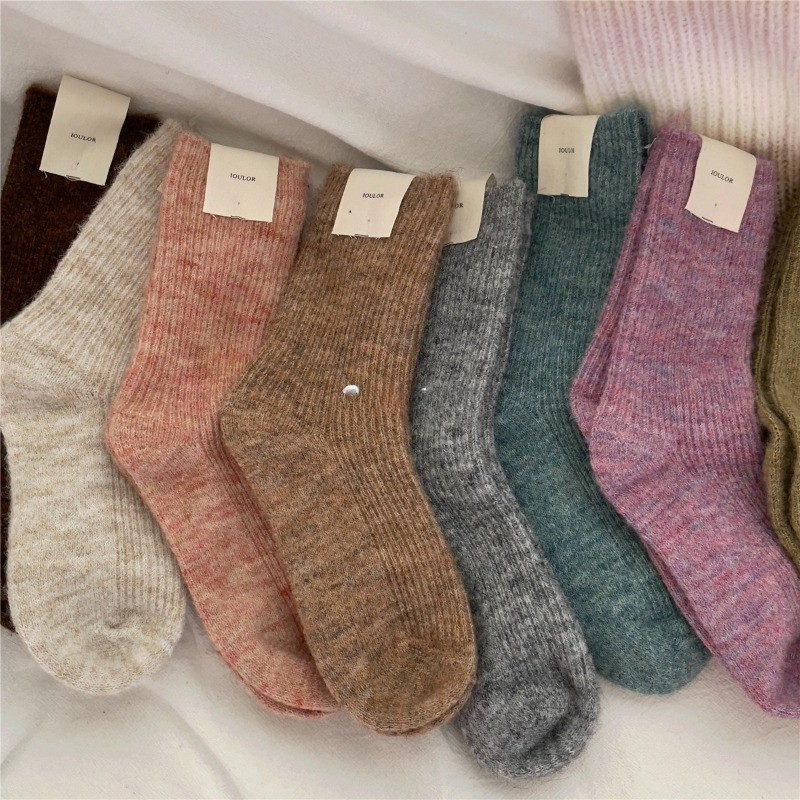 9 pairs New Winter Thermal Ove - Thermal Sock Wool ulasan dan harga