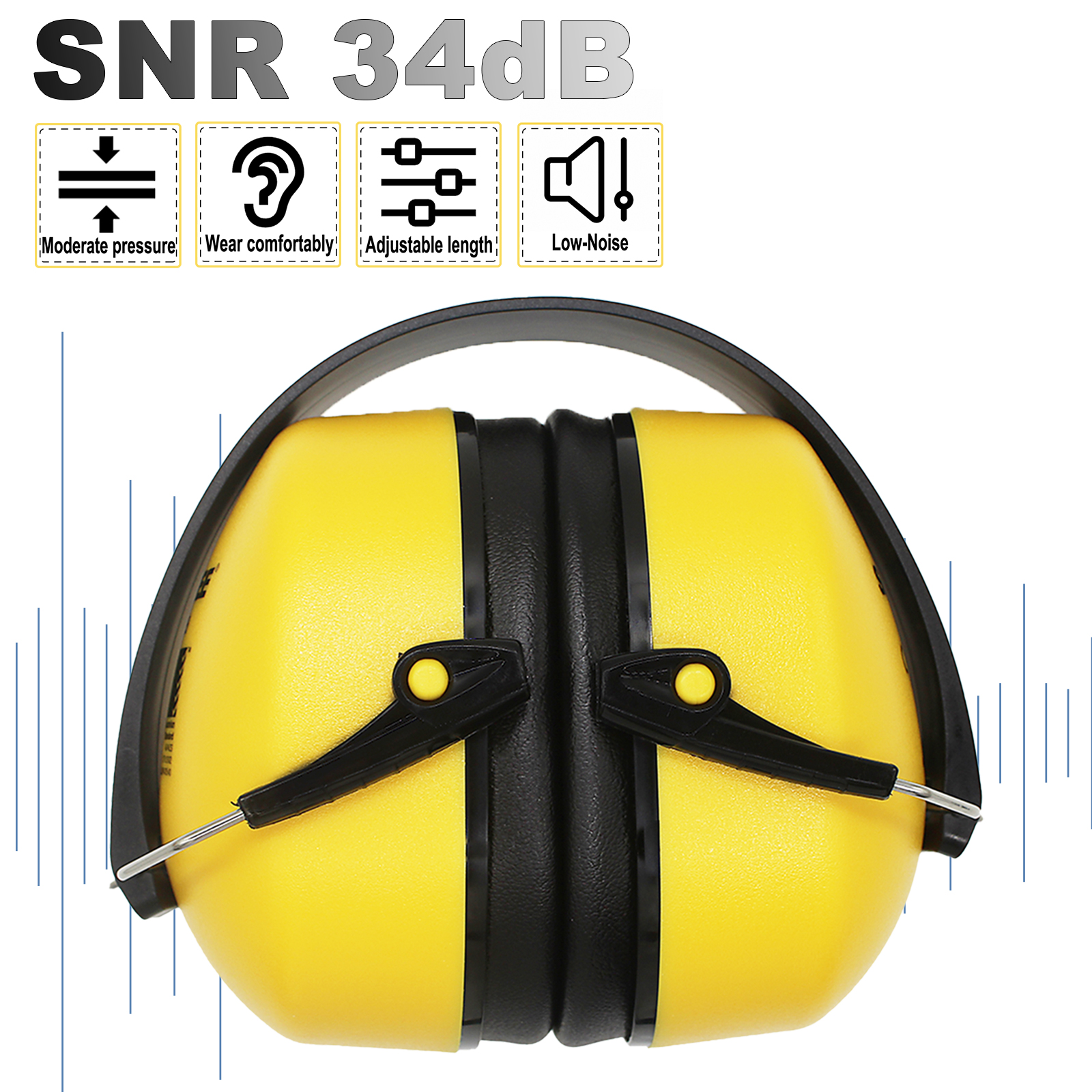 Safetree CE En 352-1: 2002 Fol - Earmuffs Foldable ulasan dan harga