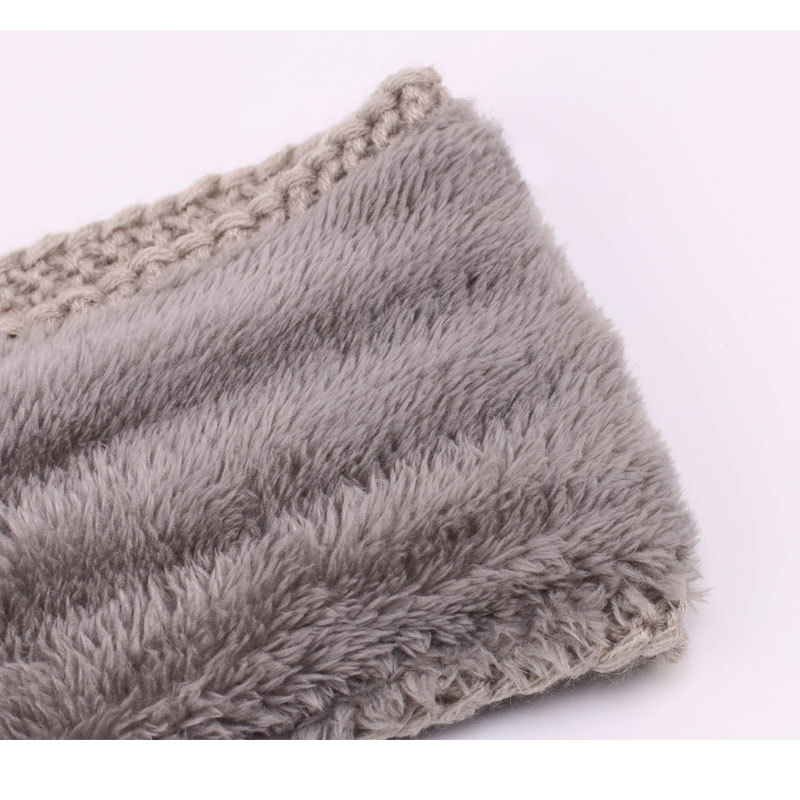 Winter Chunky Knit Women's Hea - Fleece Ear Warmer Band ulasan dan harga