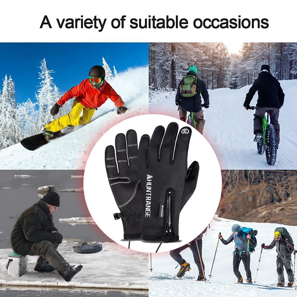 Winter Ski USB Heated Gloves T - Touch Screen Gloves ulasan dan harga