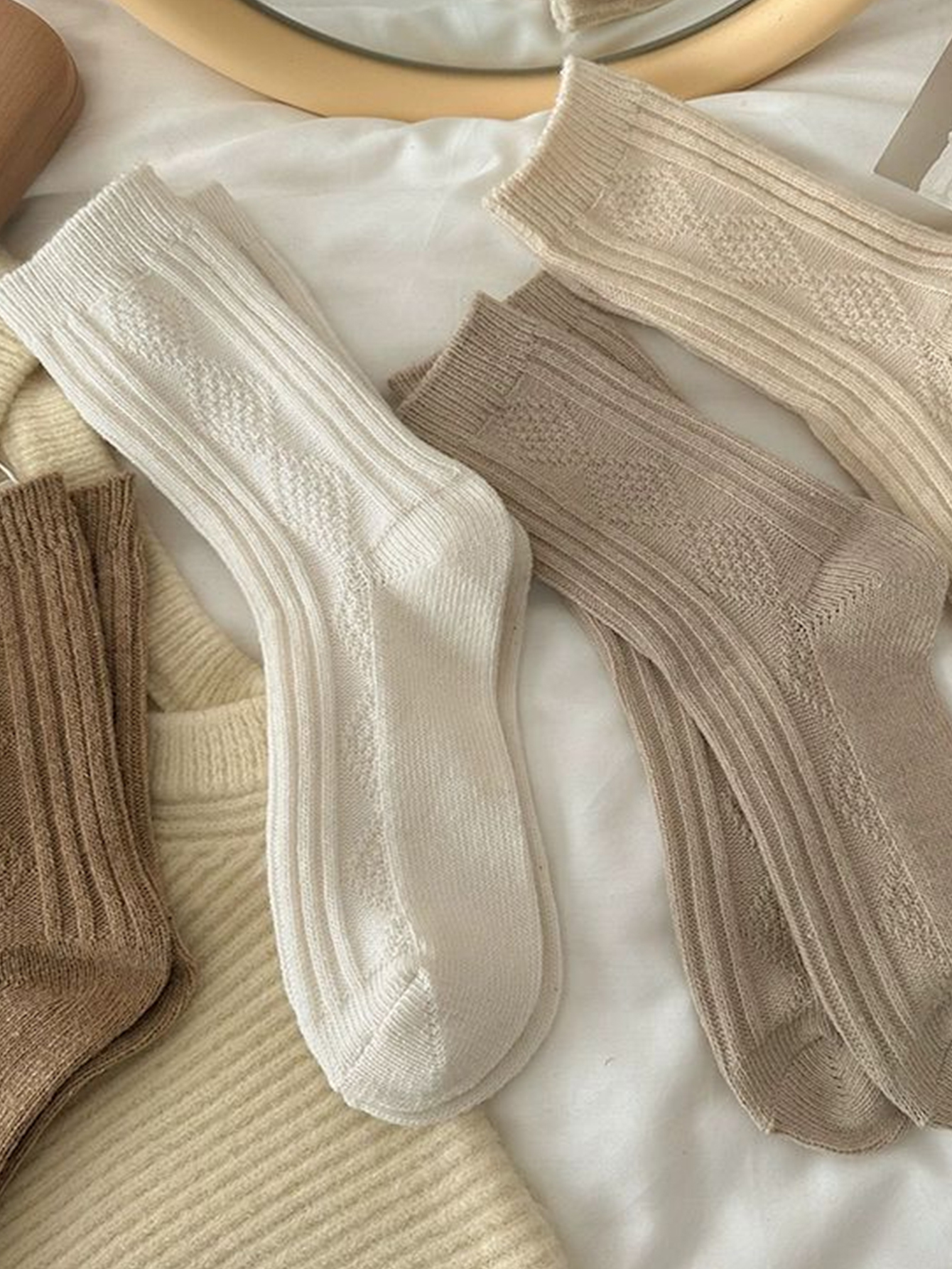 Autumn Winter Warm Wool Cashme - Thermal Sock Wool ulasan dan harga
