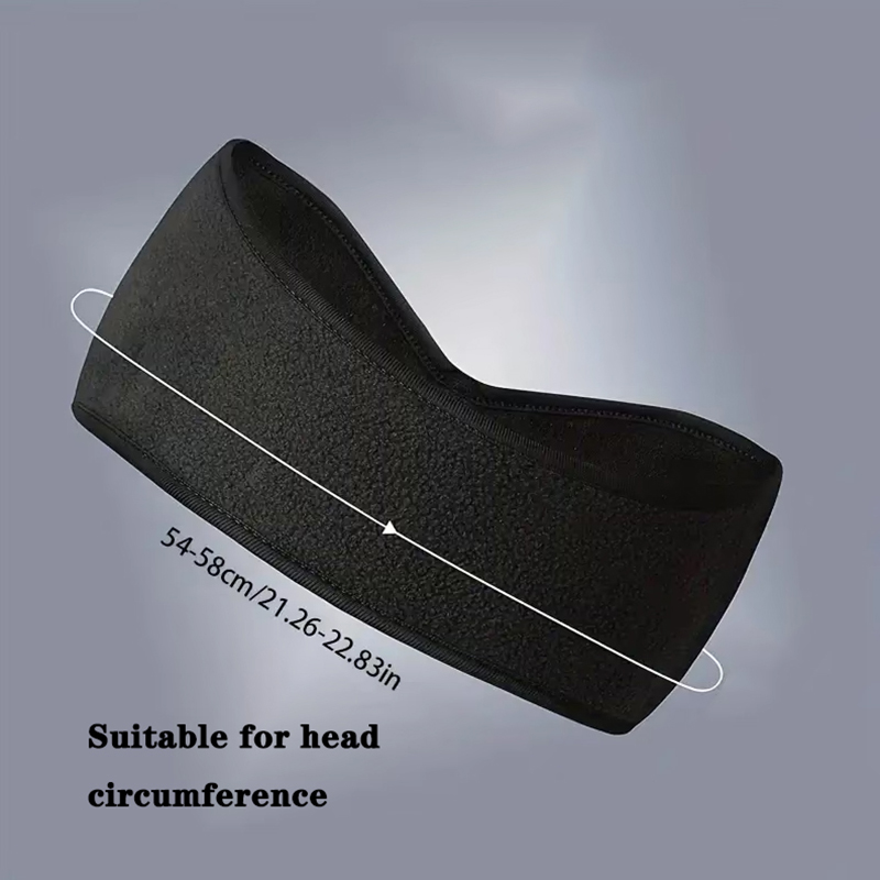 Polar fleece Ear Warmer Muff W - Winter Headband Fleece ulasan dan harga