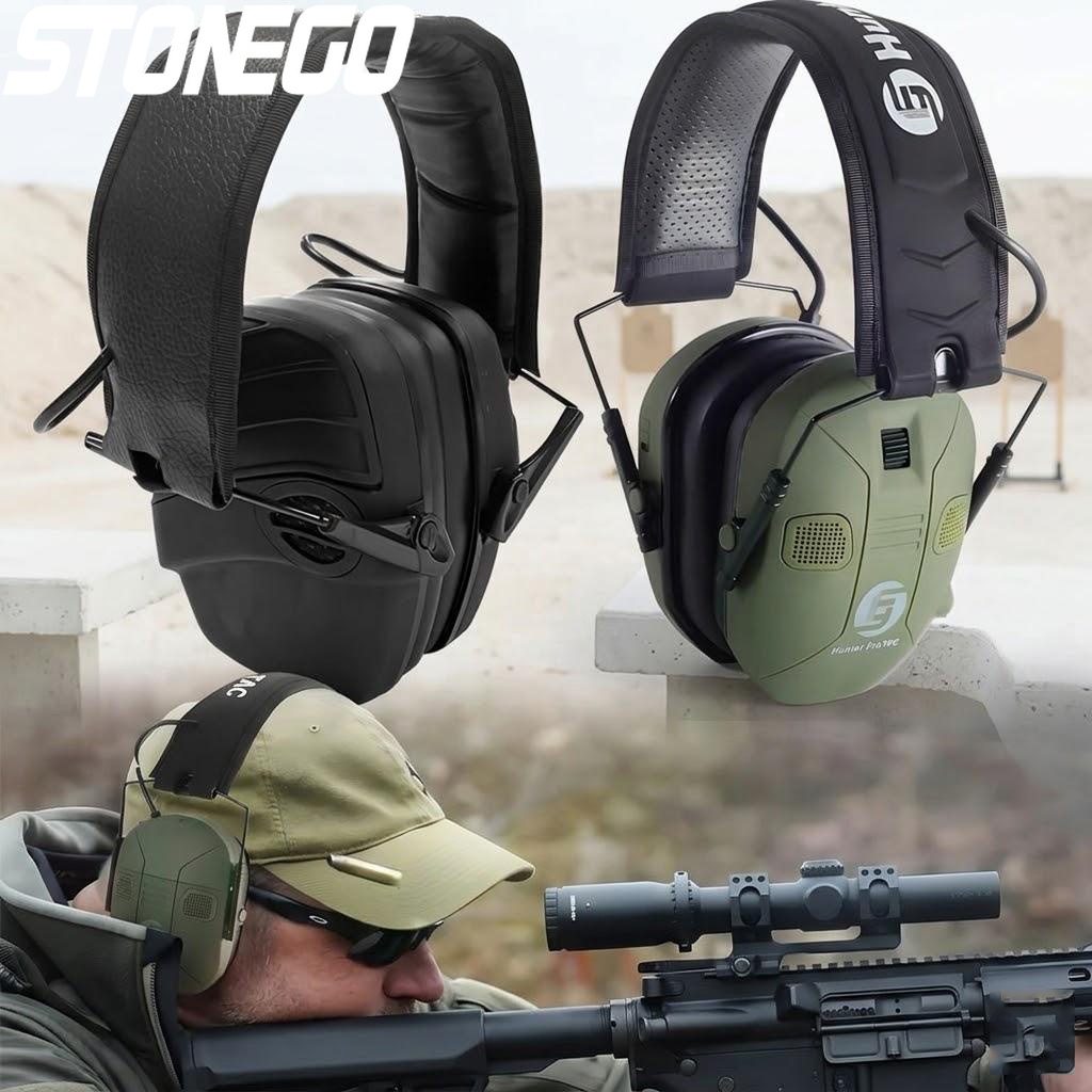 Foldable Electronic Noise Canc - Earmuffs Foldable ulasan dan harga