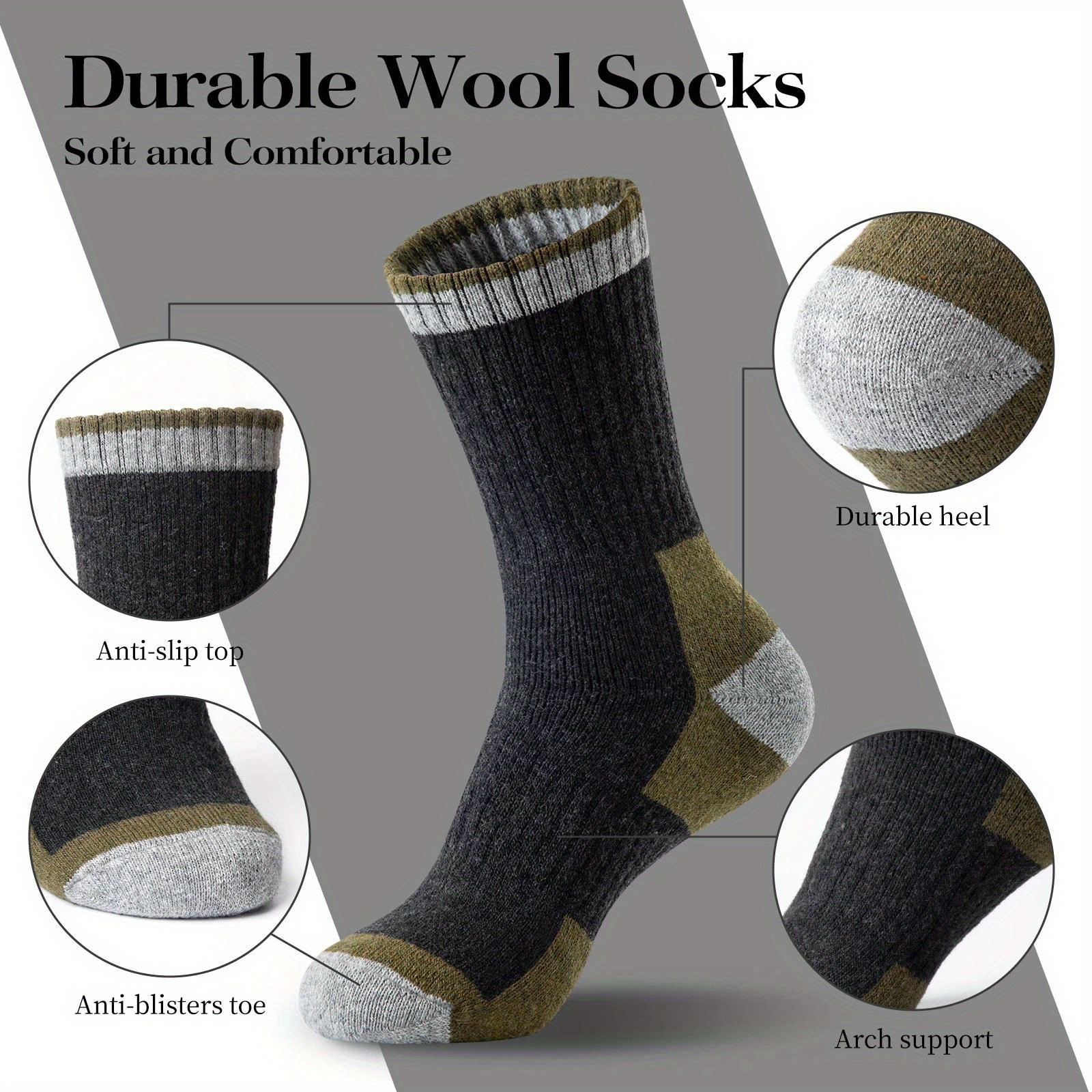 Winter Merino Wool Socks Thick - Thermal Sock Wool ulasan dan harga