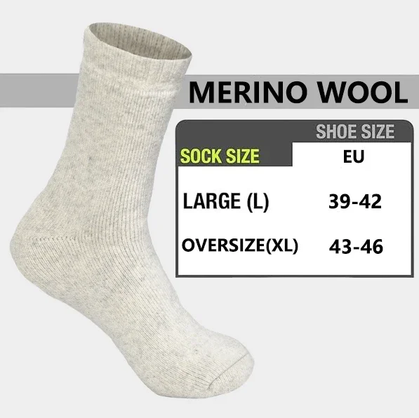 HOT  2026 3 Pairs Men Women Wo - Thermal Sock Wool ulasan dan harga
