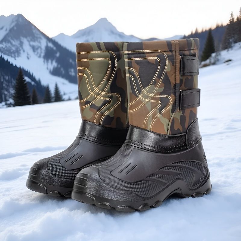 Large size snow boots, cold re - Waterproof Winter Boot ulasan dan harga