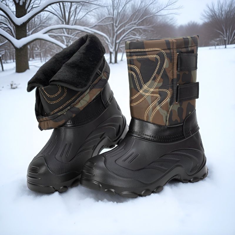 Large size snow boots, cold re - Waterproof Winter Boot ulasan dan harga