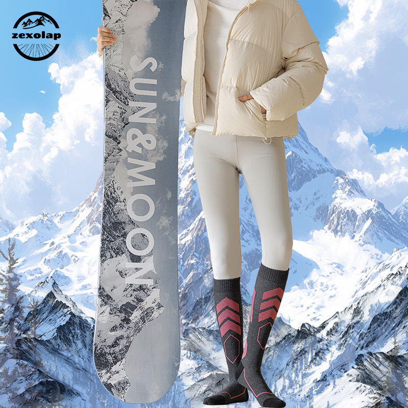 ZEXOLAP Merino Wool Ski Socks, - Thermal Sock Wool ulasan dan harga