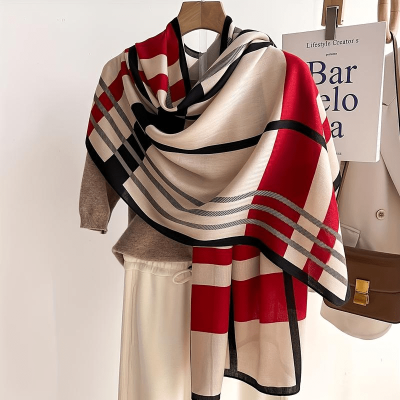 [Soft Scarf] Soft Warm Color B - Wool Scarf Men ulasan dan harga
