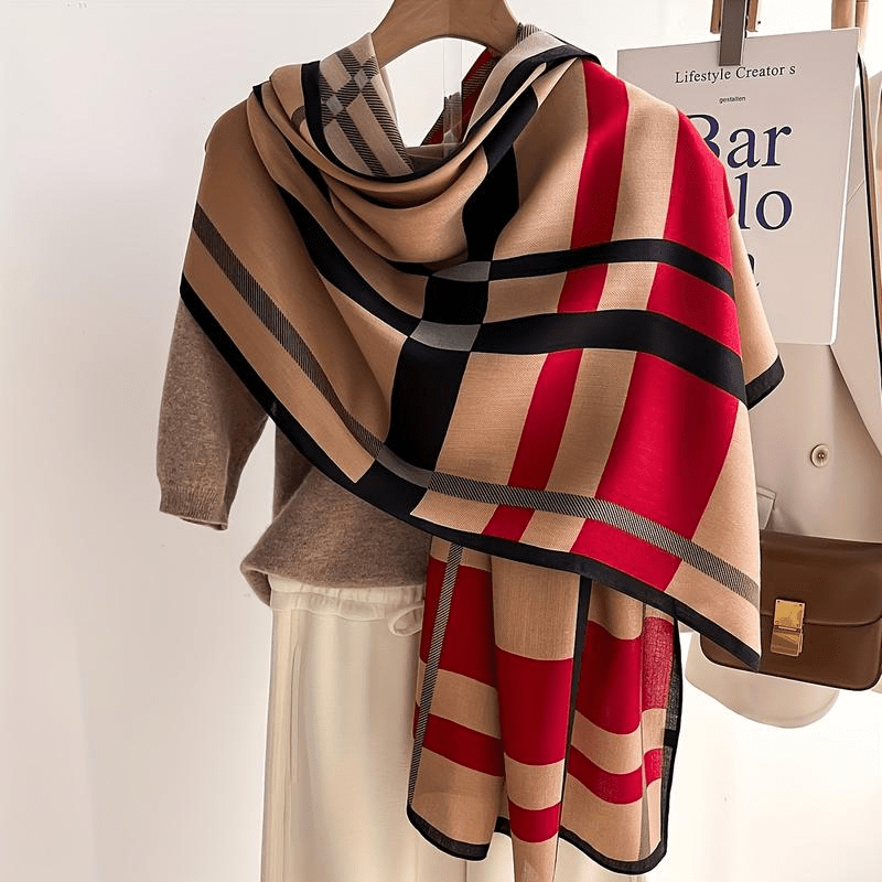 [Soft Scarf] Soft Warm Color B - Wool Scarf Men ulasan dan harga