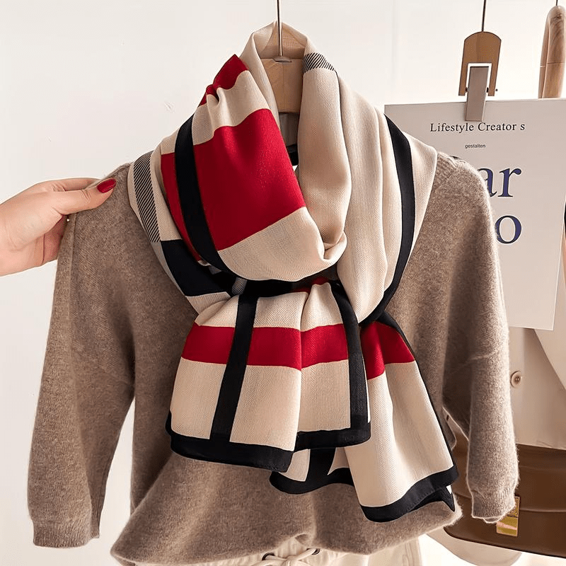 [Soft Scarf] Soft Warm Color B - Wool Scarf Men ulasan dan harga
