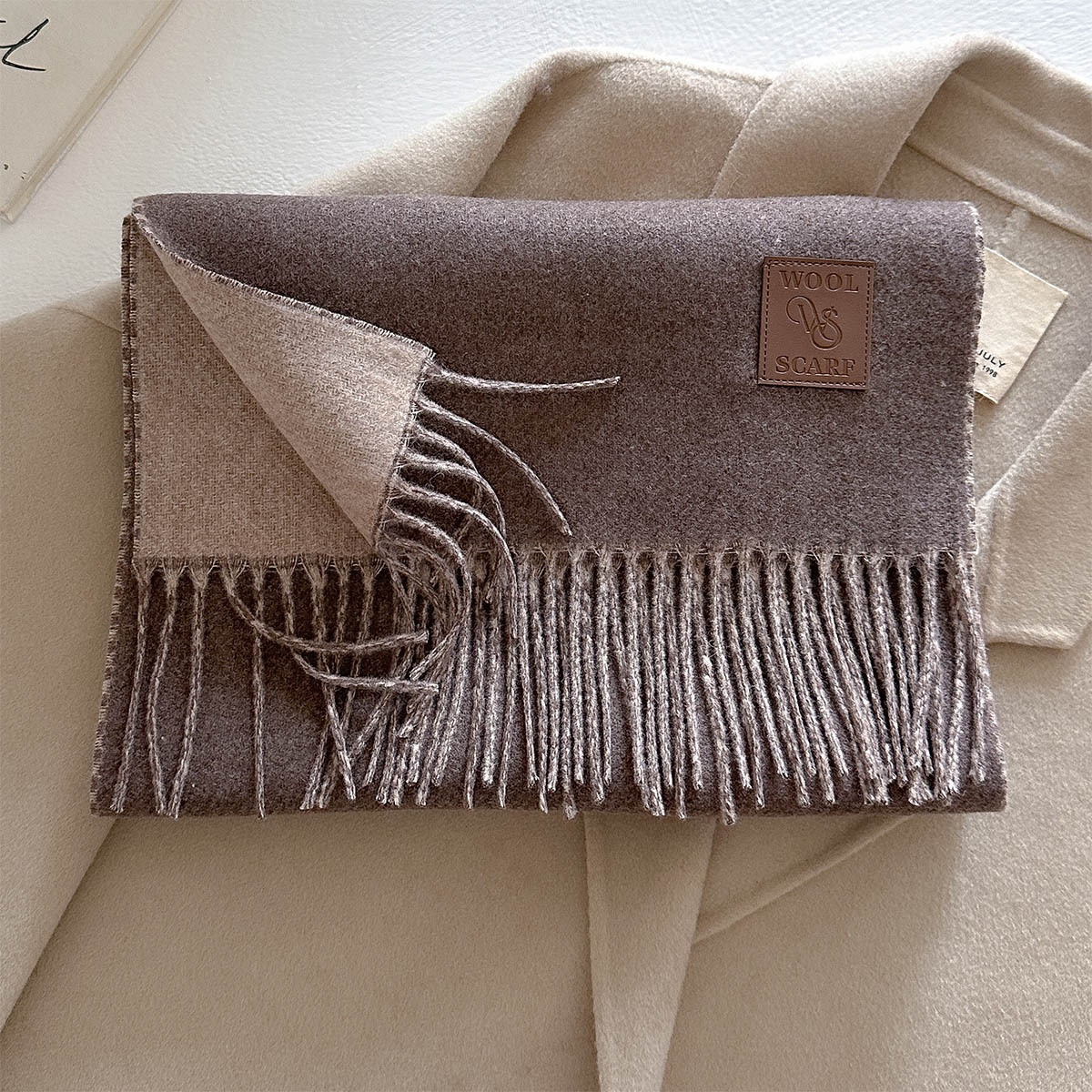 NEW Wool Winter Thick Warm Sca - Cashmere Pashmina Wrap ulasan dan harga