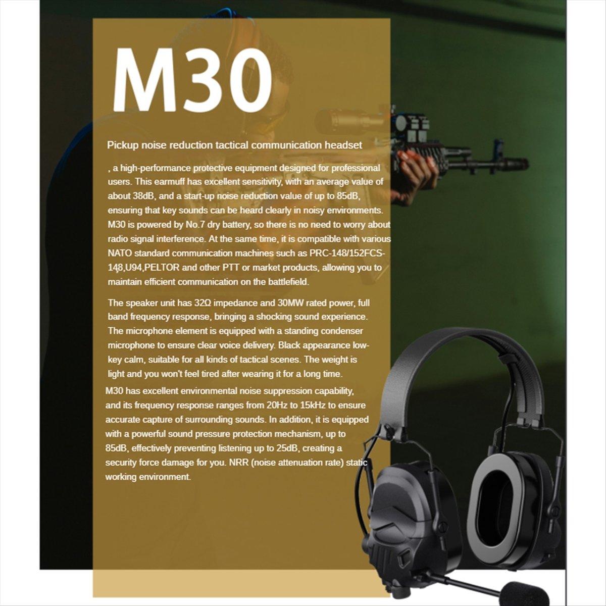 A64I  Headset with Microphone  - Earmuffs Foldable ulasan dan harga