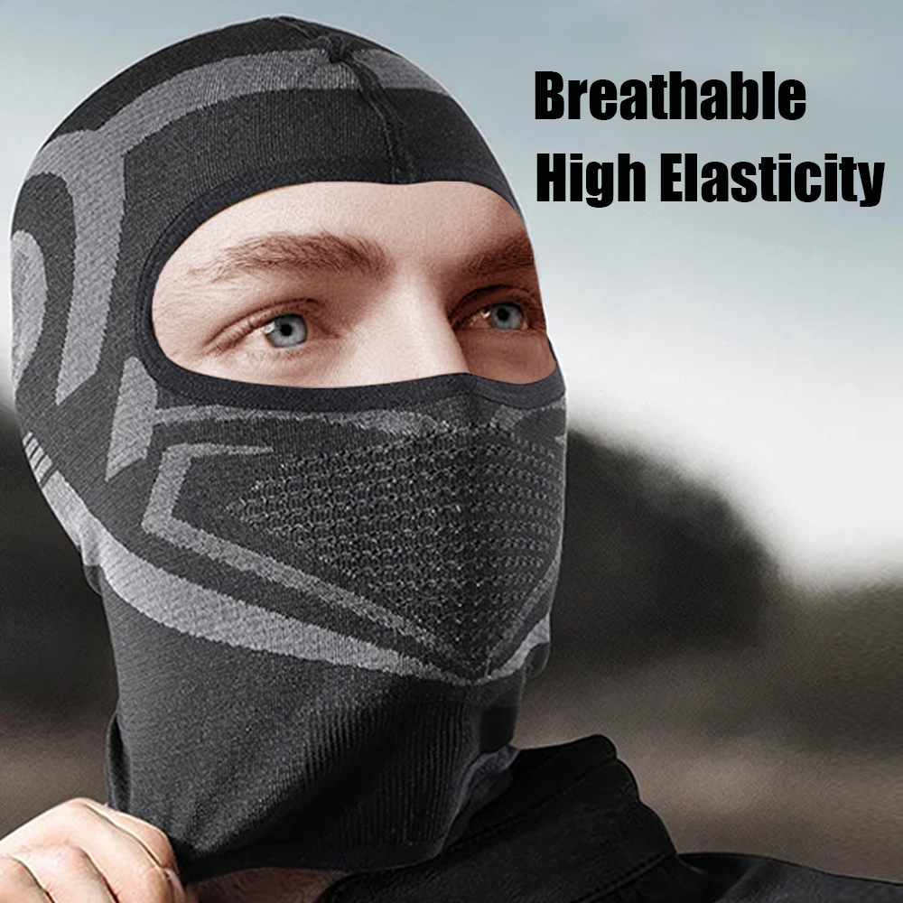 Elastic Breathable Balaclava H - Balaclava Ski Mask ulasan dan harga