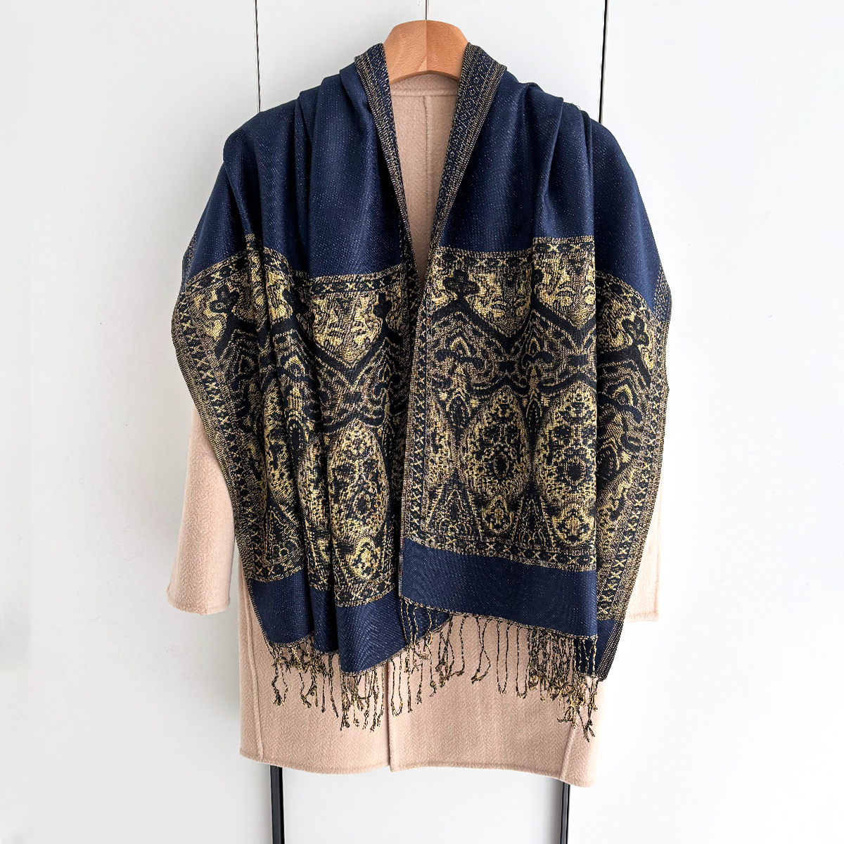 Luxury Scarf For Women Autumn  - Cashmere Pashmina Wrap ulasan dan harga