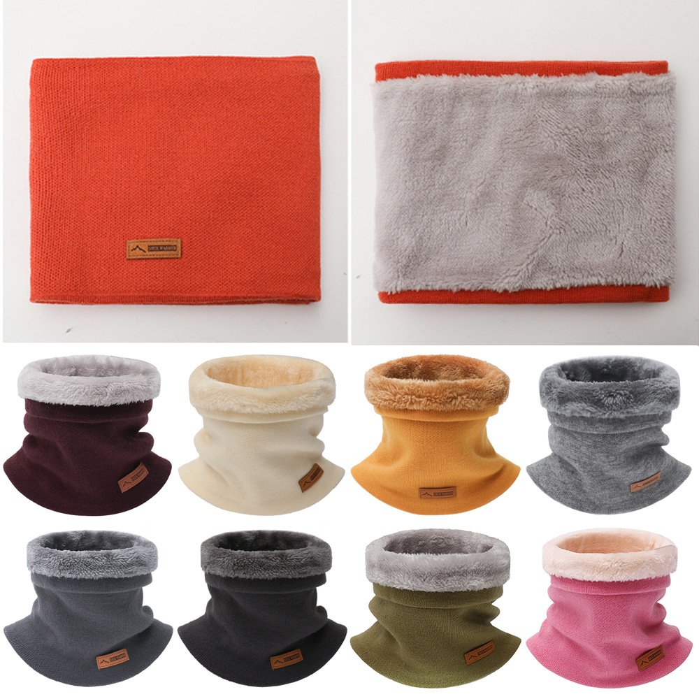Cashmere Plush Warm Winter Rin - Neck Gaiter Fleece ulasan dan harga