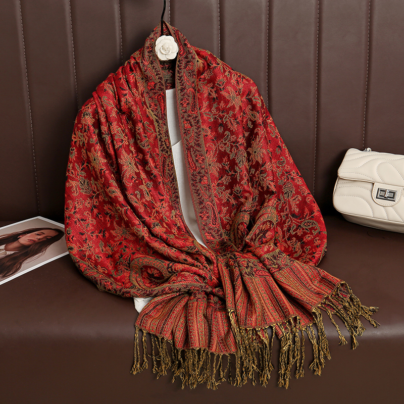 2024 Luxury Brand Cashmere Wom - Shawl Wrap Winter ulasan dan harga