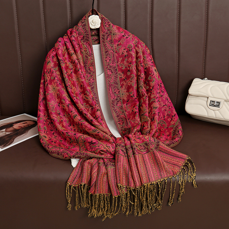 2024 Luxury Brand Cashmere Wom - Shawl Wrap Winter ulasan dan harga