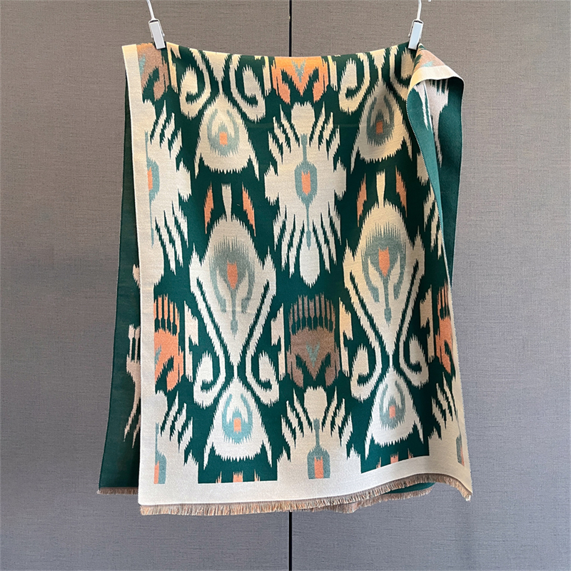 2025 Brand Warm Cashmere Ponch - Shawl Wrap Winter ulasan dan harga