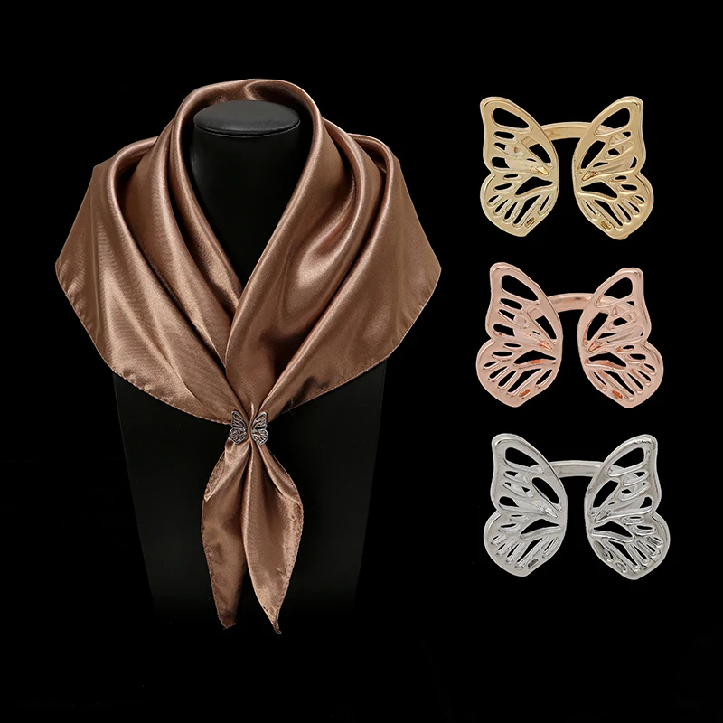 Fashion Metal Scarf Buckle But - Shawl Wrap Winter ulasan dan harga