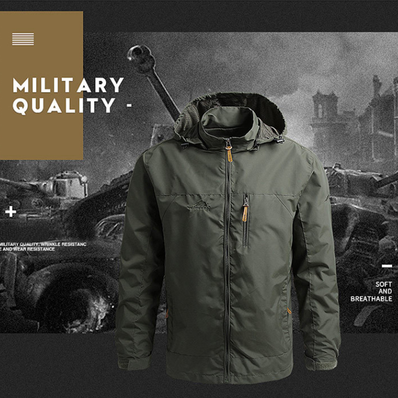 Windbreaker Men Tactical Jacke - Down Jacket Packable ulasan dan harga
