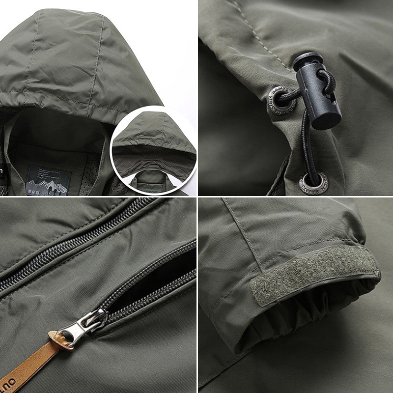 Windbreaker Men Tactical Jacke - Down Jacket Packable ulasan dan harga