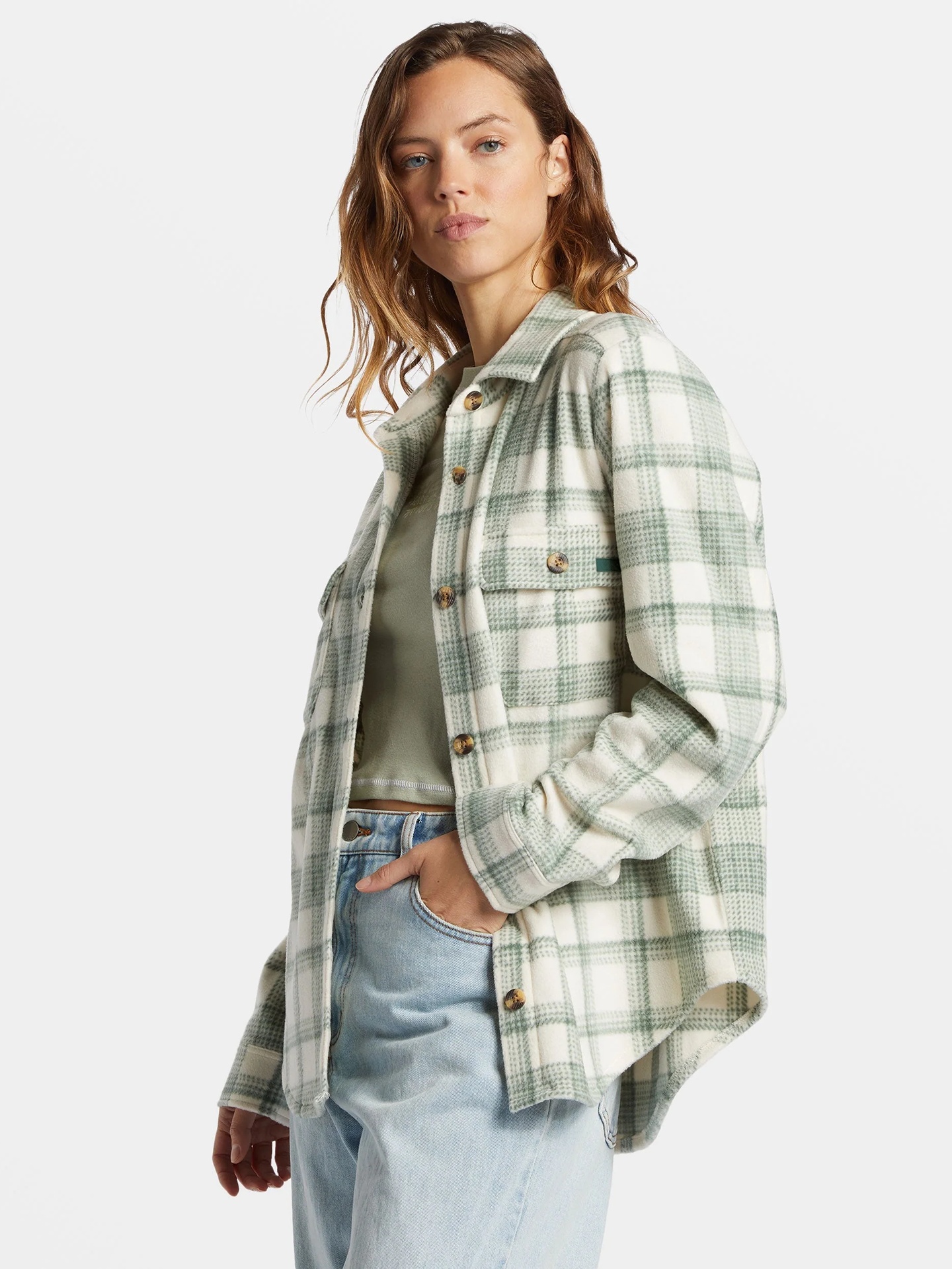  Casual Plaid Fleece Lined Fla - Flannel Shirt Lined ulasan dan harga