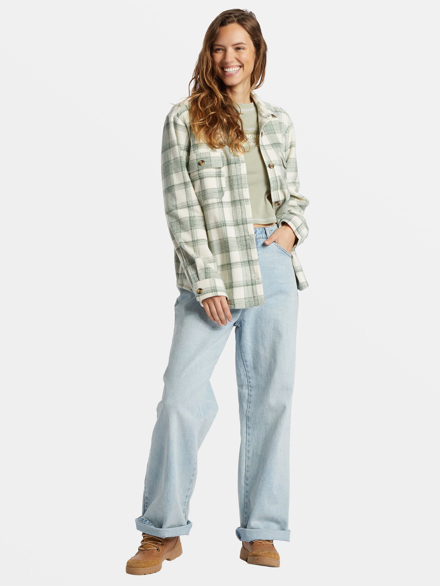  Casual Plaid Fleece Lined Fla - Flannel Shirt Lined ulasan dan harga
