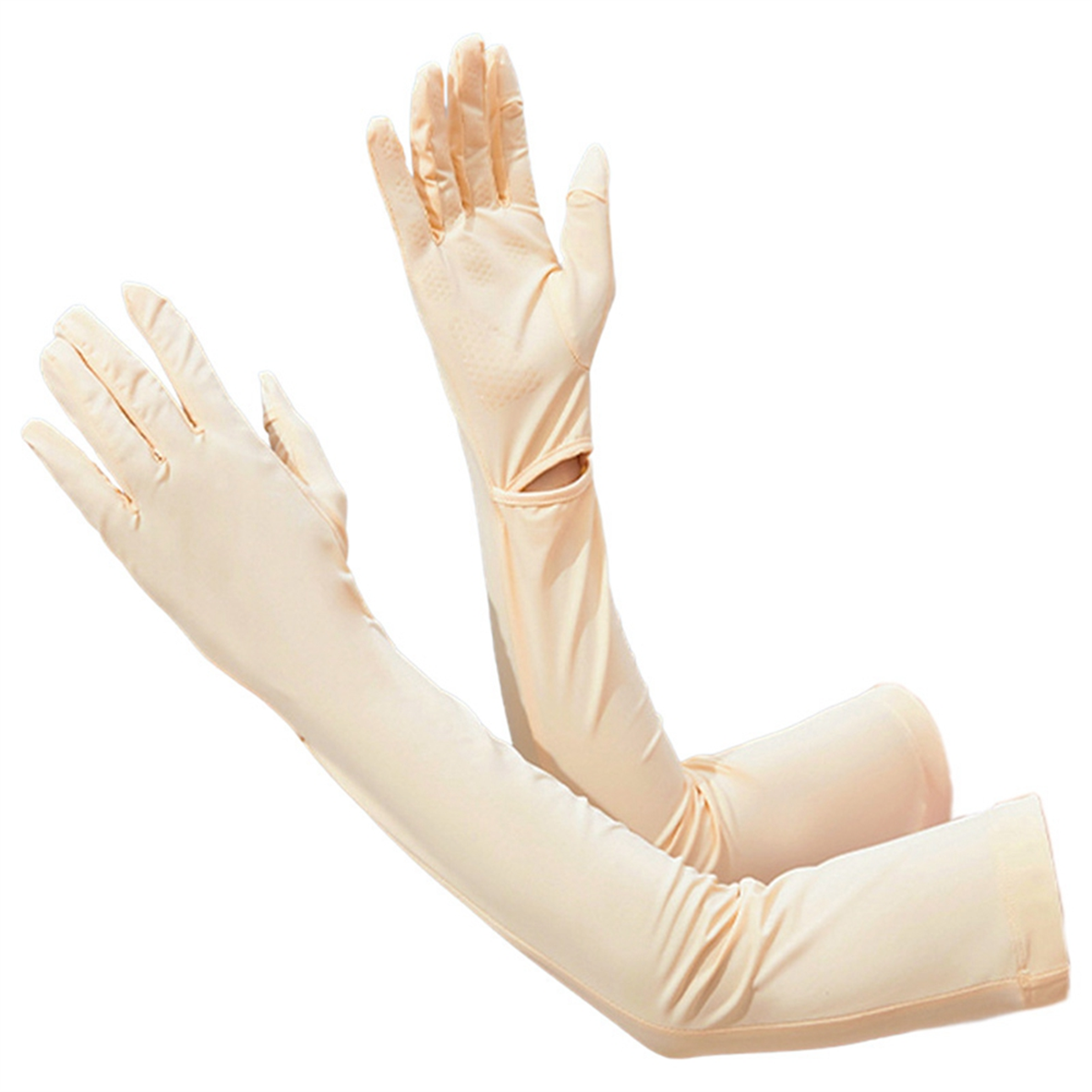 A11I Women UV Long Sun Protect - Touch Screen Gloves ulasan dan harga