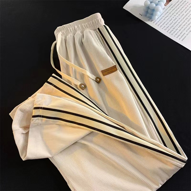 Corduroy Sweatpants Women Y2K  - Corduroy Pant Warm ulasan dan harga