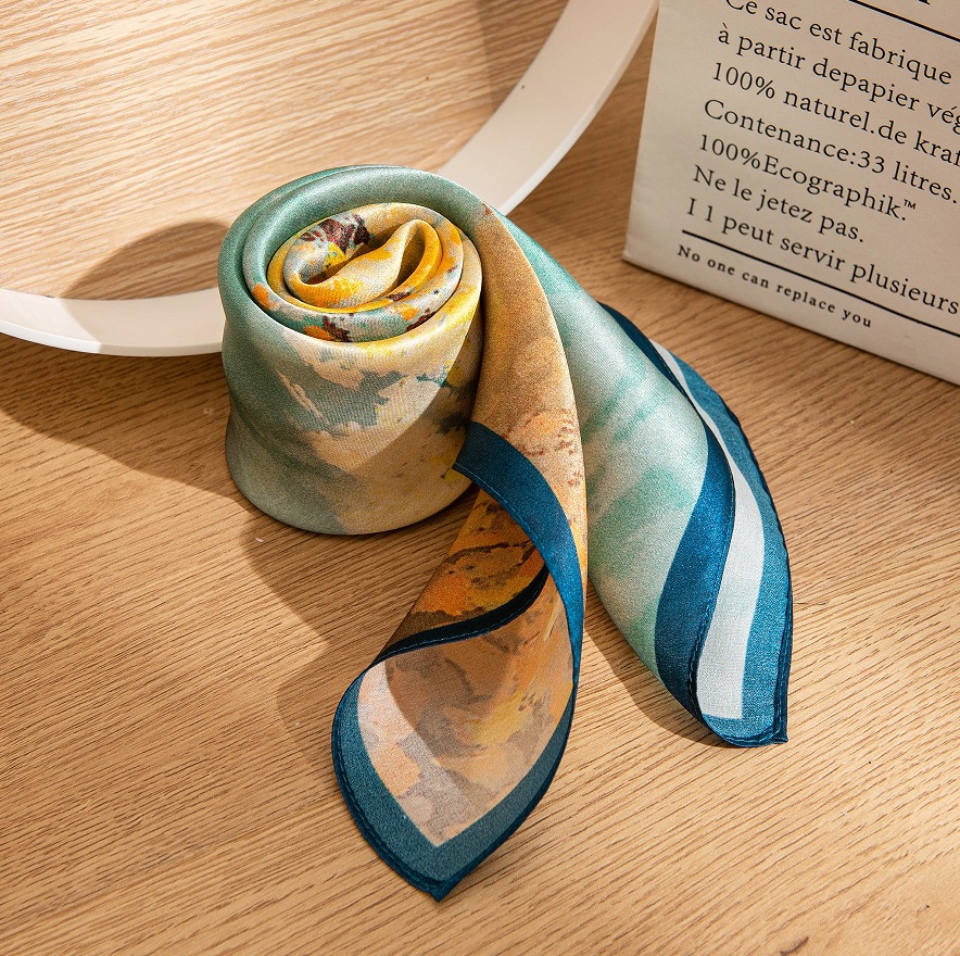 Mulberry silk scarf 2025 new r - Shawl Wrap Winter ulasan dan harga