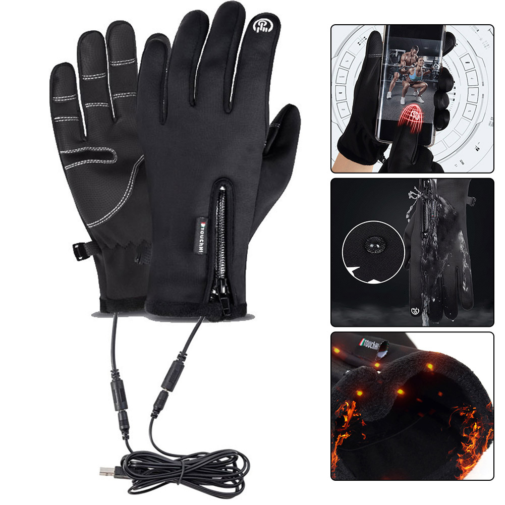 USB Touch Screen Gloves Heatin - Touch Screen Gloves ulasan dan harga