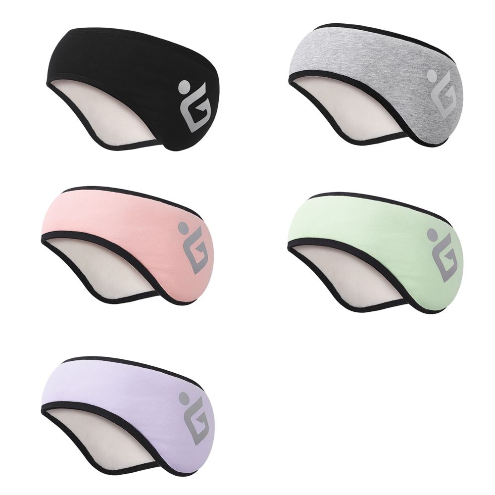 Windproof Men/Women Hair Bands - Fleece Ear Warmer Band ulasan dan harga
